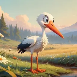 Piosenka o Bocianie „Bocian Kle Kle Kle”