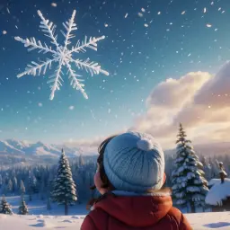 Piosenka o Płatkach Śniegu „Mała Śnieżynka”