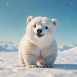 Piosenka o Niedźwiadku „Polarny Niedźwiadek”