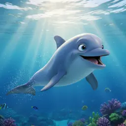 Piosenka o Delfinie „Dziecko Delfin”