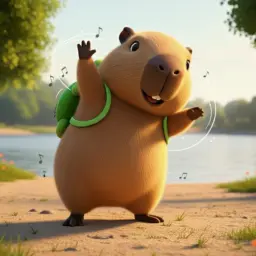 Piosenka o Kapibarze „Kapibara Słodziutka”